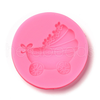 DIY Baby Car Patterns Food Grade Silicone Fondant Molds DIY-F072-24-1