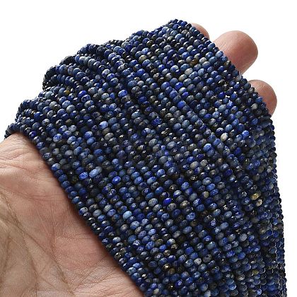 Natural Lapis Lazuli Beads Strands G-RM2025-D04-B-1