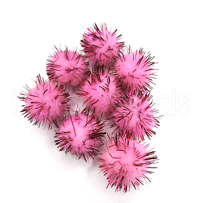 Handmade DIY Doll Craft Pom Pom Yarn Pom Pom Balls FABR-PW0001-106C-02-1