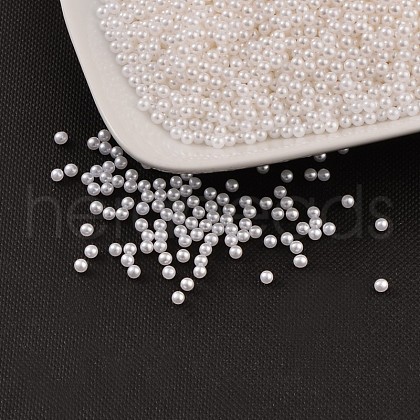 Imitation Pearl Acrylic Beads OACR-S011-5mm-Z9-1