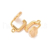 Brass Clip-on Earring Findings KK-K382-36G-2