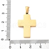 304 Stainless Steel Pendants STAS-L286-12GP-3
