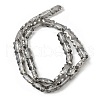 Electroplate Glass Beads Strands EGLA-L045-F-PL03-2