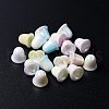 Two Tone Opaque Acrylic Beads SACR-K004-02-2