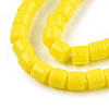 Opaque Solid Glass Bead Strands X-GLAA-N047-09-F03-3