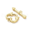 Brass Toggle Clasps KK-M314-04G-3