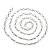 304 Stainless Steel Oval Link Chains CHS-S012-08P-2