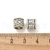 Tibetan Style Alloy European Beads TIBE-P003-18AS-2