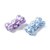 UV Plating Opaque Acrylic Beads MACR-F083-10-2