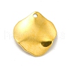 Ion Plating(IP) 201 Stainless Steel Pendants STAS-G296-12G-2