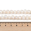 Natural Cultured Freshwater Pearl Beads Strands PEAR-I007-07X-10D-5