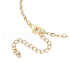 2Pcs 2 Colors 304 Stainless Steel Textured Cable Chain Bracelet Making AJEW-JB01342-5