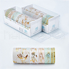 6 Rolls Hot Stamping Paper Stickers Set DIY-WH0030-63-4
