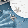 Beebeecraft 10 Pairs 925 Sterling Silver Earring Hooks STER-BBC0006-82-4