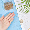 Unicraftale 400Pcs 2 Colors 304 Stainless Steel Flat Head Pins STAS-UN0055-19-4