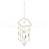 Metal Hanging Suncatchers HJEW-P018-D03-1