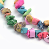 Synthetic Turquoise Beads Strands X-G-P332-24C-2