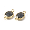 Transparent K9 Glass Connector Charms GLAA-A005-10G-05-2
