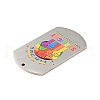 Non-Tarnish Pride 201 Stainless Steel Big Pendants STAS-J041-05F-2