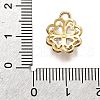 Brass Micro Pave Cubic Zirconia Pendants KK-D385-01G-01-3