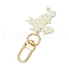 Alloy Enamel Dragon Pendant Decorations HJEW-JM02698-01-4