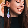 2Pcs 2 Style PET Plastic Earring Handwork Template DIY-WH0571-004-4