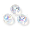 Plating Acrylic Beads OACR-S145-09-2
