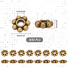   300Pcs Tibetan Style Alloy Beads Daisy Spacer Beads TIBEB-PH0005-05AB-2