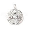 Brass Micro Pave Cubic Zirconia Pendants KK-Q772-06P-1
