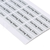PET Sterling Silver Stickers DIY-NH002-01A-2