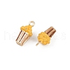 Brass Alloy Pendants KK-R226-17G-06-2