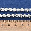 Electroplated Synthetic Non-Magnetic Hematite Beads Strands G-U003-09-4