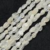 Natural Rainbow Moonstone Beads Strands G-F521-46-1