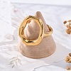 Ring 304 Stainless Steel Finger Rings RJEW-Z082-01B-G-2