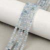 Natural Aquamarine Beads Strands G-L587-B02-01-A-2