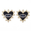 Printed Alloy Pendants X-ENAM-S016-69A-1