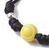 Adjustable Nylon Thread Braided Bead Bracelets BJEW-JB10079-04-2