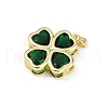 Brass Glass Pendants KK-R226-05G-03-2