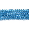 Transparent Glass Beads Strands GLAA-H021-03-12-2