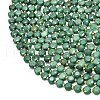 Natural Dyed White Jade Beads Strands G-C116-A51-02-3