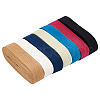 DELORIGIN 21M 7 Colors Polycotton Ribbon DIY-DR0001-54-1