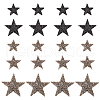 Star Rhinestone Patches DIY-PH0013-12-1