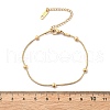304 Stainless Steel Satellite Chains Bracelets for Women BJEW-D337-01D-G-5