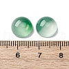 Natural Green Onyx Agate Cabochons G-K348-07A-01-3