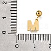 304 Stainless Steel Rhinstone Pendant STAS-H202-50G-M-3