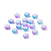 Opaque Spray Painted Glass Beads X1-GLAA-G118-01N-1