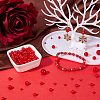 SOFPLATE 1830Pcs 5 Styles ABS Plastic Imitation Pearl Beads OACR-SP0001-01B-4