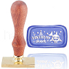Wax Seal Stamp Set AJEW-WH0214-145-1