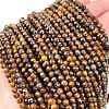 Natural Tiger Eye Beads Strands G-M399-03C-01-1