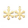 304 Stainless Steel Pendants X-STAS-O110-03G-2